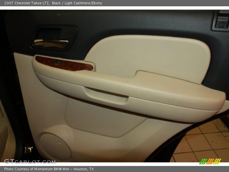 Black / Light Cashmere/Ebony 2007 Chevrolet Tahoe LTZ