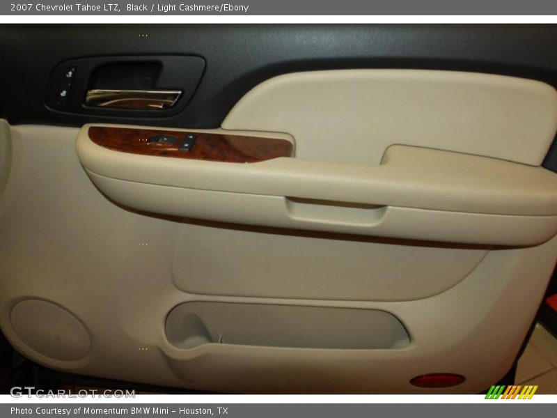 Black / Light Cashmere/Ebony 2007 Chevrolet Tahoe LTZ