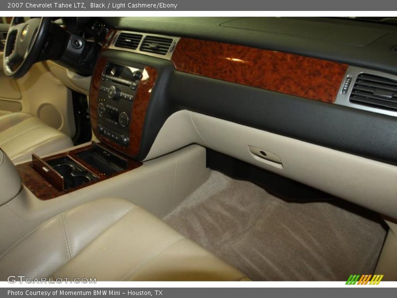Black / Light Cashmere/Ebony 2007 Chevrolet Tahoe LTZ