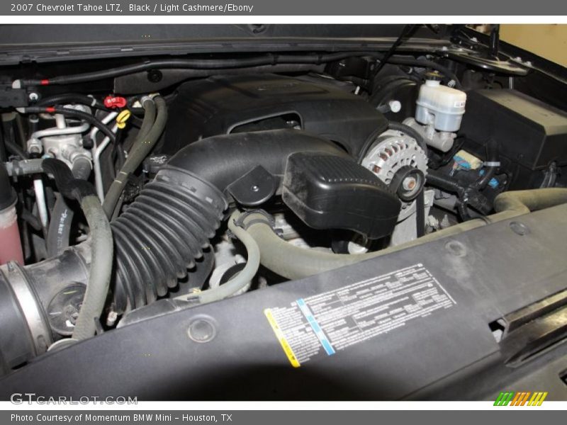 Black / Light Cashmere/Ebony 2007 Chevrolet Tahoe LTZ