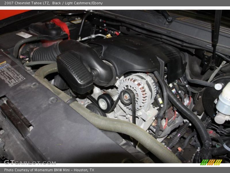 Black / Light Cashmere/Ebony 2007 Chevrolet Tahoe LTZ