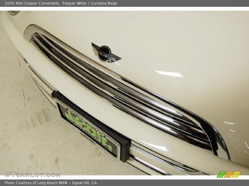 Pepper White / Cordoba Beige 2006 Mini Cooper Convertible