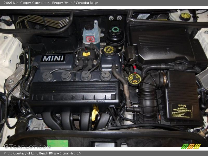 Pepper White / Cordoba Beige 2006 Mini Cooper Convertible