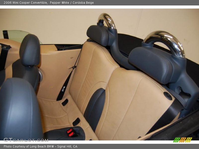 Pepper White / Cordoba Beige 2006 Mini Cooper Convertible
