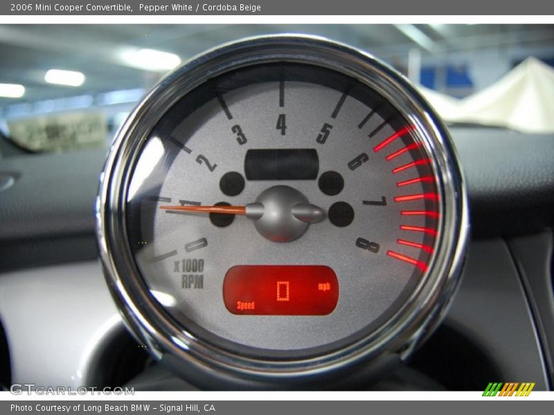 Pepper White / Cordoba Beige 2006 Mini Cooper Convertible