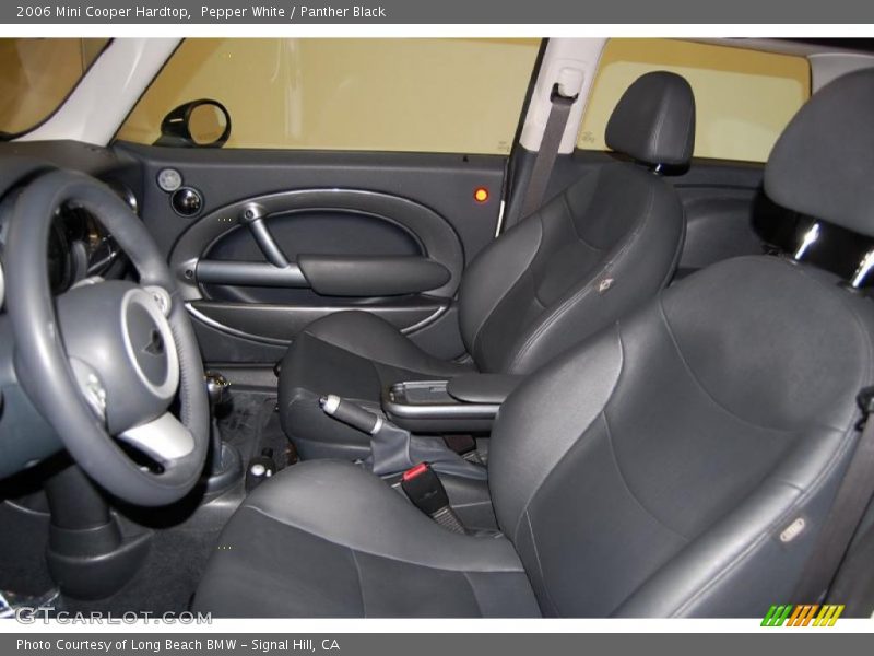 Pepper White / Panther Black 2006 Mini Cooper Hardtop