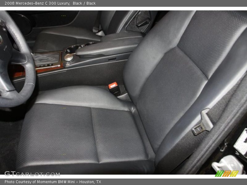 Black / Black 2008 Mercedes-Benz C 300 Luxury
