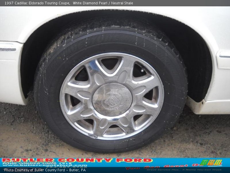White Diamond Pearl / Neutral Shale 1997 Cadillac Eldorado Touring Coupe