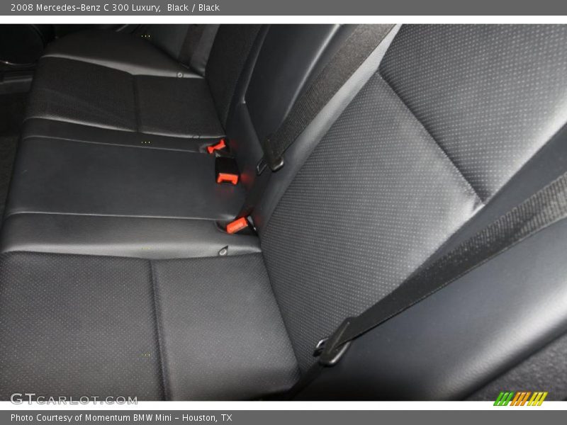 Black / Black 2008 Mercedes-Benz C 300 Luxury