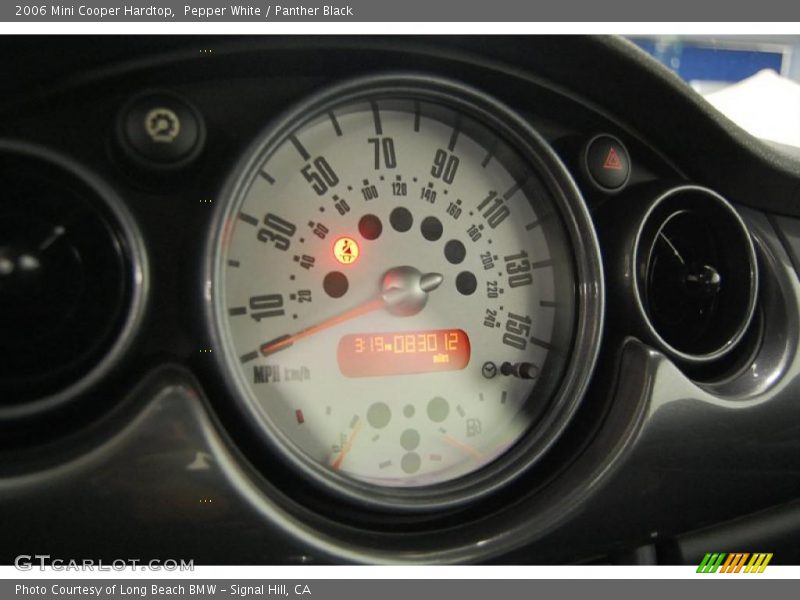 Pepper White / Panther Black 2006 Mini Cooper Hardtop