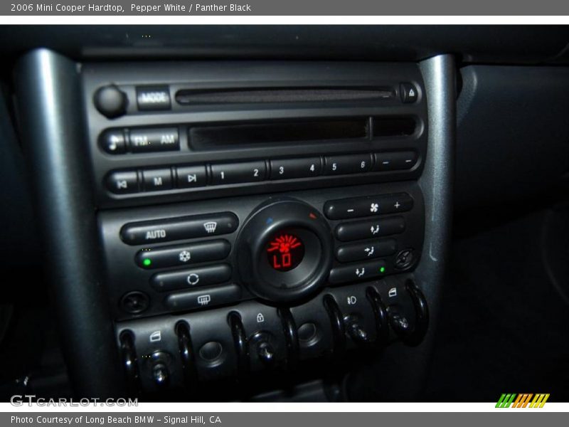 Pepper White / Panther Black 2006 Mini Cooper Hardtop