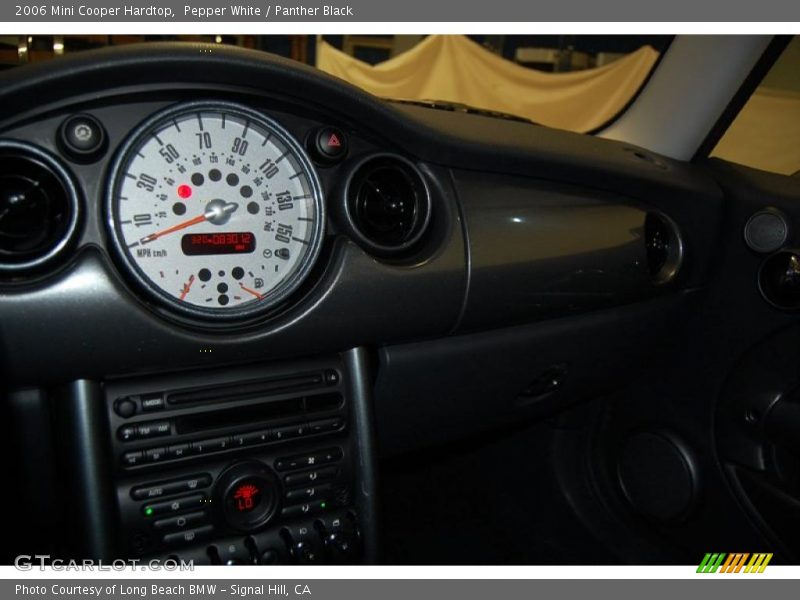 Pepper White / Panther Black 2006 Mini Cooper Hardtop