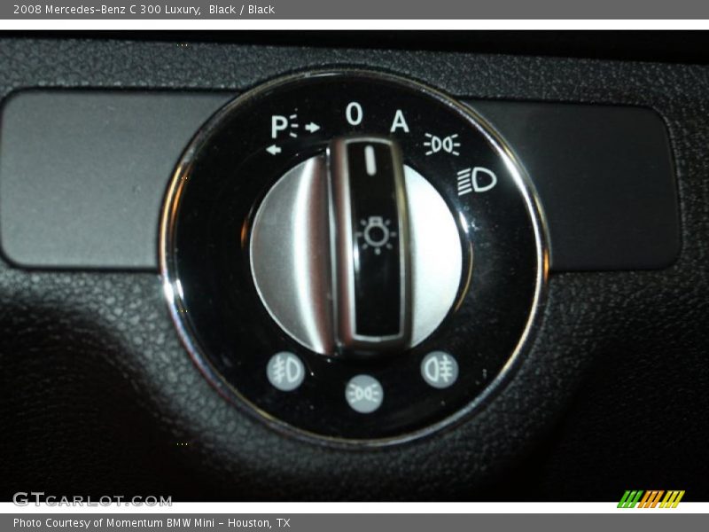 Black / Black 2008 Mercedes-Benz C 300 Luxury