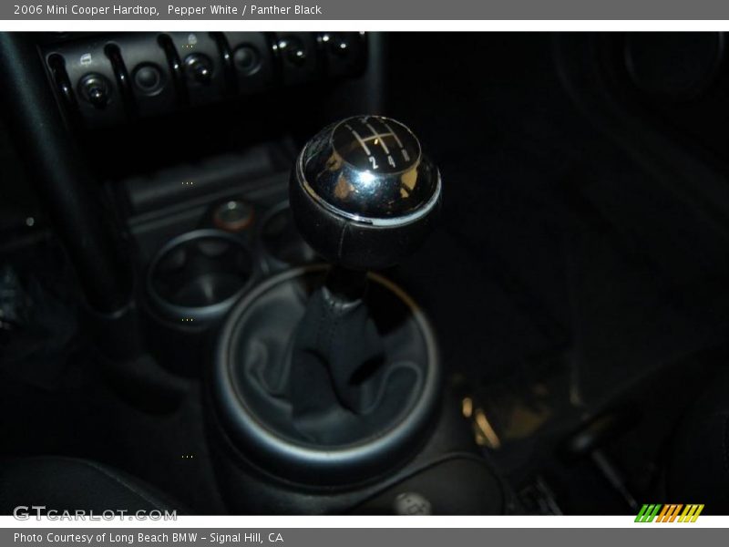 Pepper White / Panther Black 2006 Mini Cooper Hardtop