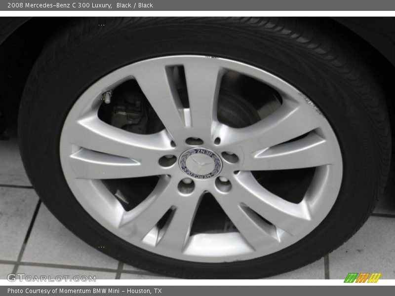 Black / Black 2008 Mercedes-Benz C 300 Luxury