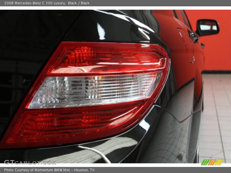 Black / Black 2008 Mercedes-Benz C 300 Luxury