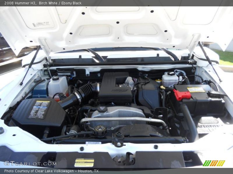  2008 H3  Engine - 3.7 Liter DOHC 20V Vortec Inline 5 Cylinder