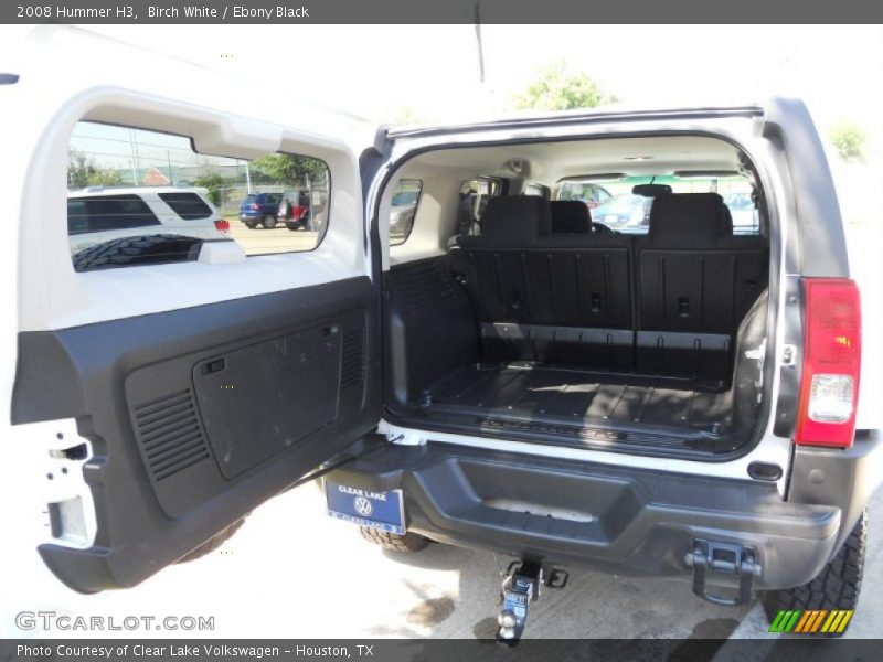 Birch White / Ebony Black 2008 Hummer H3