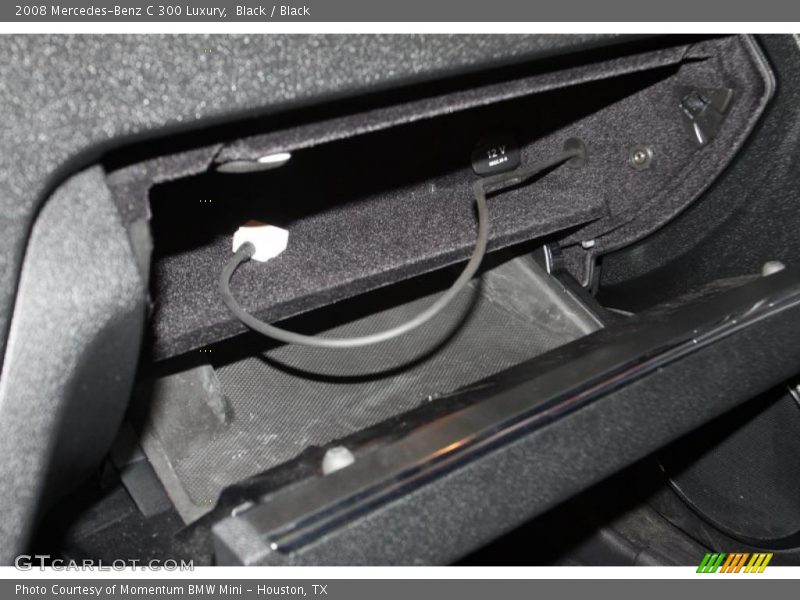 Black / Black 2008 Mercedes-Benz C 300 Luxury