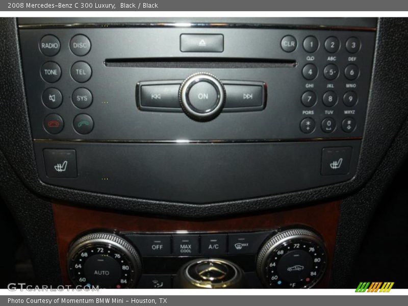 Black / Black 2008 Mercedes-Benz C 300 Luxury