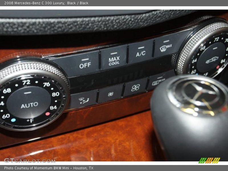 Black / Black 2008 Mercedes-Benz C 300 Luxury