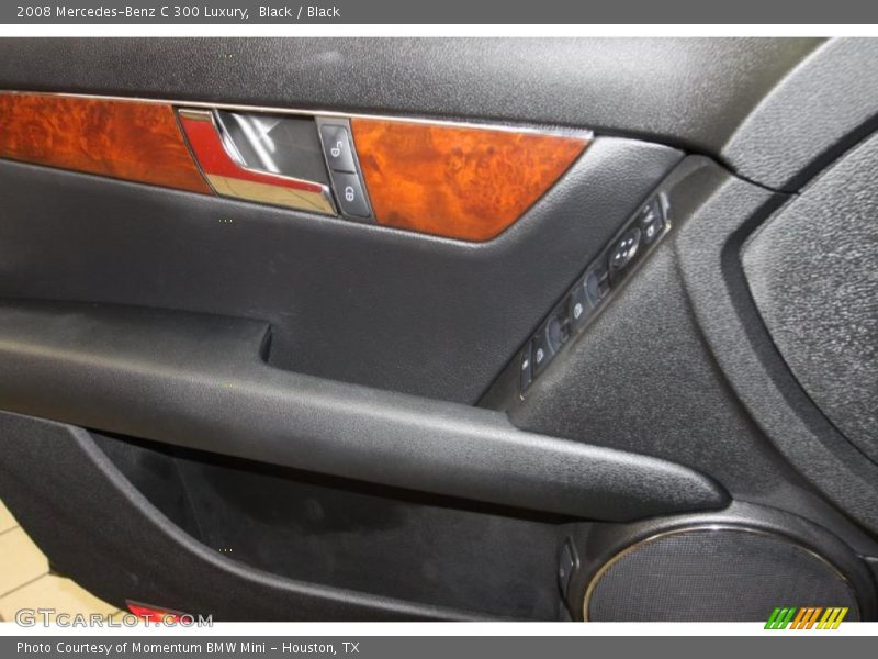 Black / Black 2008 Mercedes-Benz C 300 Luxury