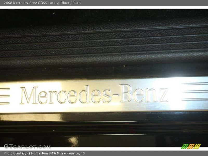 Black / Black 2008 Mercedes-Benz C 300 Luxury