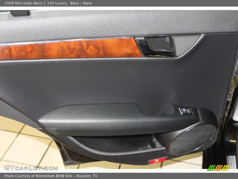 Black / Black 2008 Mercedes-Benz C 300 Luxury