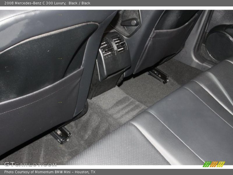 Black / Black 2008 Mercedes-Benz C 300 Luxury