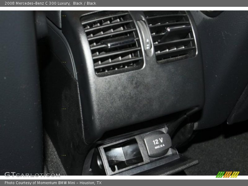 Black / Black 2008 Mercedes-Benz C 300 Luxury