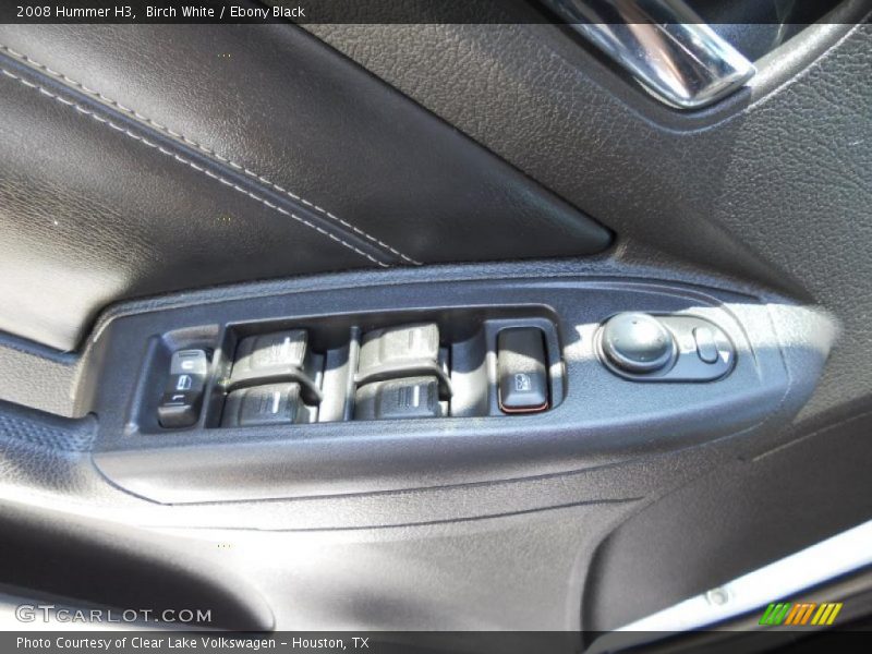 Birch White / Ebony Black 2008 Hummer H3