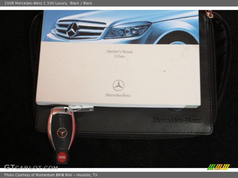 Black / Black 2008 Mercedes-Benz C 300 Luxury