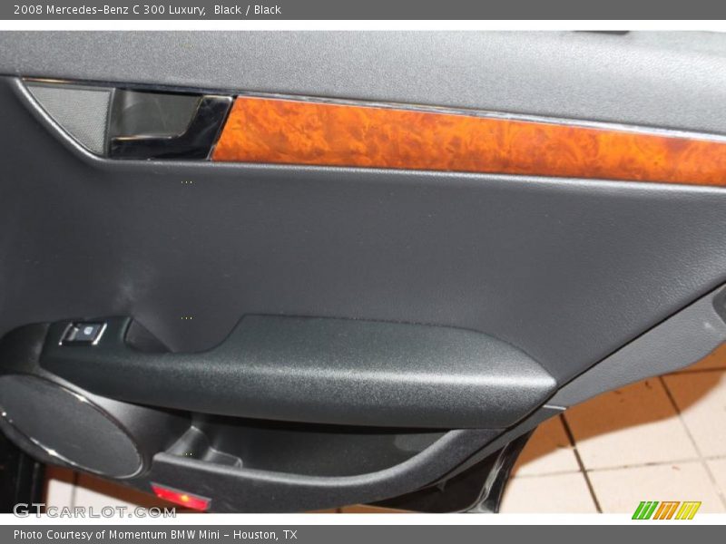 Black / Black 2008 Mercedes-Benz C 300 Luxury
