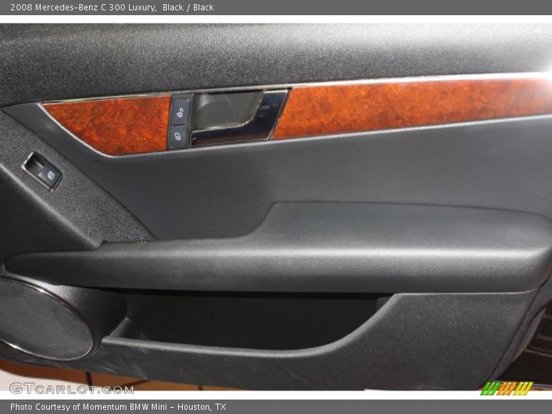 Black / Black 2008 Mercedes-Benz C 300 Luxury