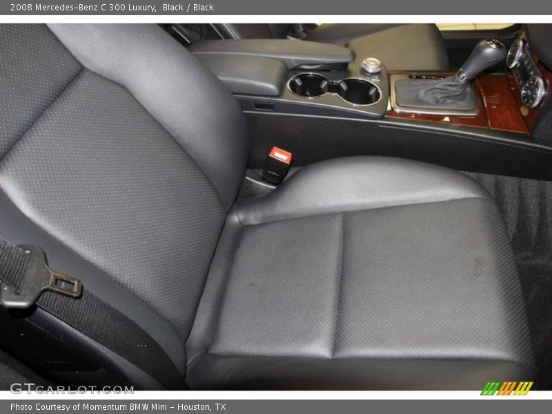 Black / Black 2008 Mercedes-Benz C 300 Luxury