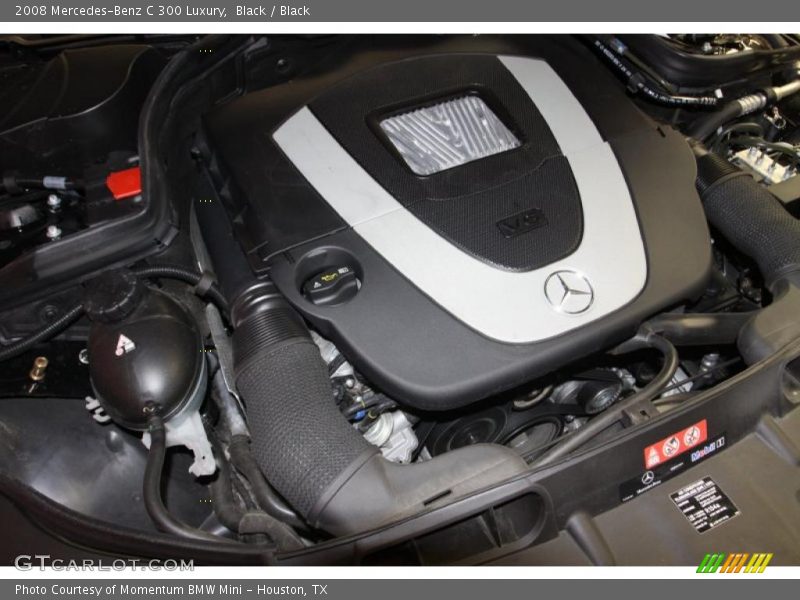 Black / Black 2008 Mercedes-Benz C 300 Luxury