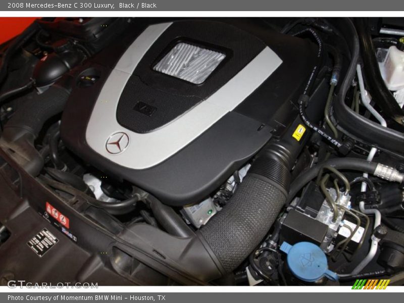 Black / Black 2008 Mercedes-Benz C 300 Luxury