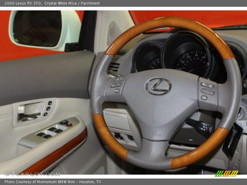 Crystal White Mica / Parchment 2009 Lexus RX 350