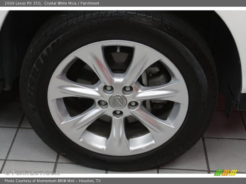 Crystal White Mica / Parchment 2009 Lexus RX 350
