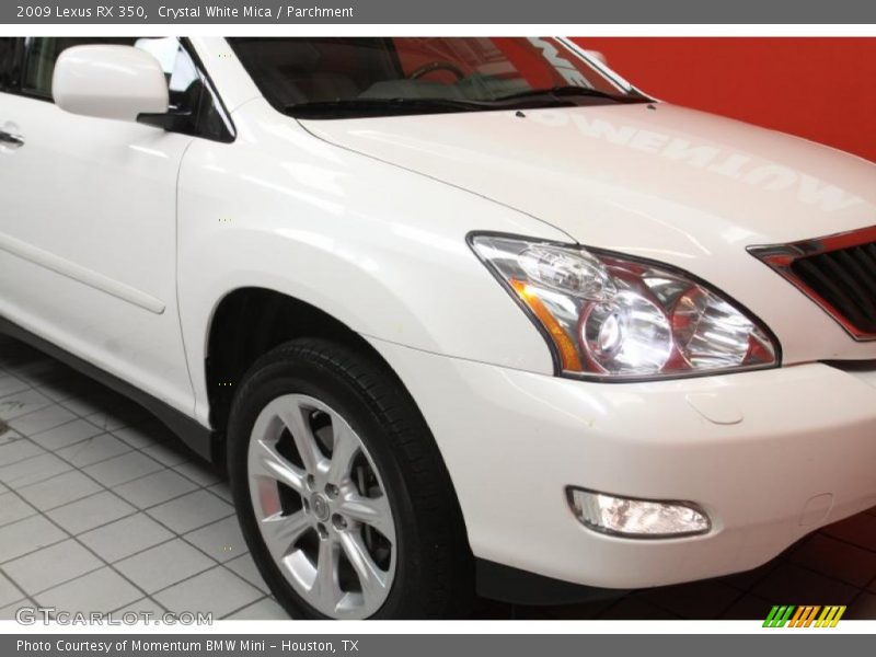 Crystal White Mica / Parchment 2009 Lexus RX 350