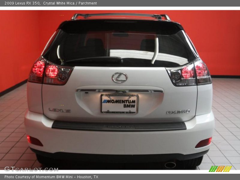 Crystal White Mica / Parchment 2009 Lexus RX 350