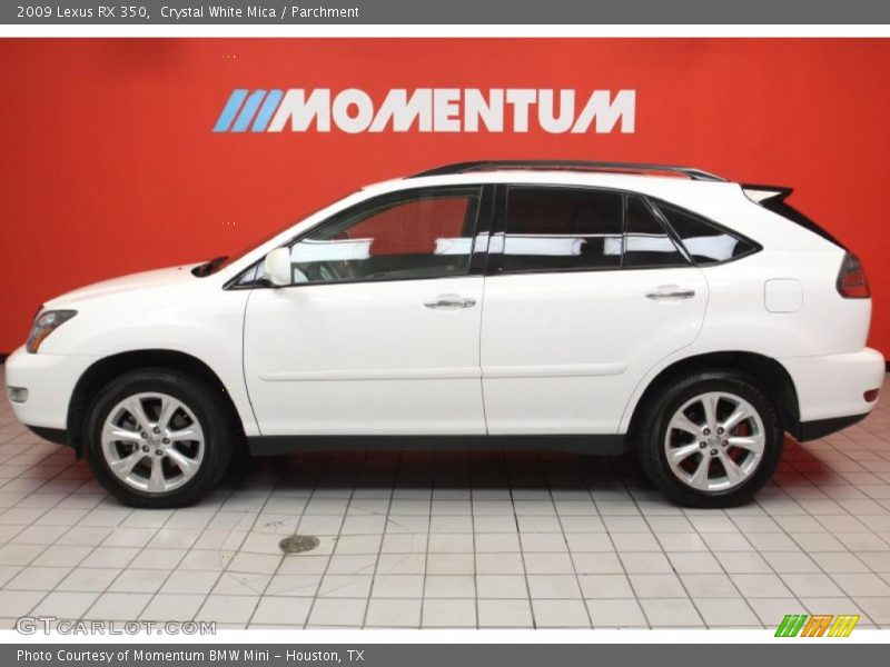 Crystal White Mica / Parchment 2009 Lexus RX 350