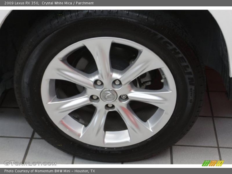 Crystal White Mica / Parchment 2009 Lexus RX 350