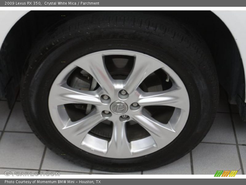 Crystal White Mica / Parchment 2009 Lexus RX 350
