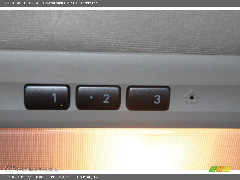 Crystal White Mica / Parchment 2009 Lexus RX 350
