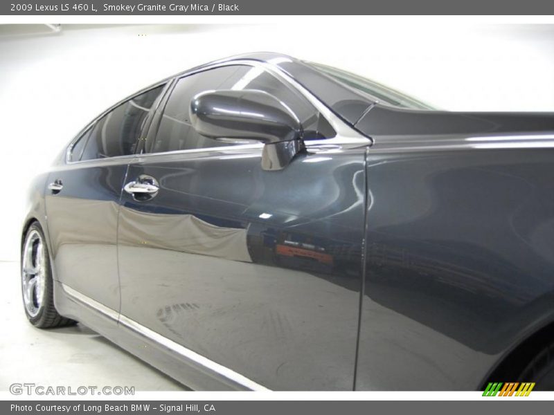 Smokey Granite Gray Mica / Black 2009 Lexus LS 460 L