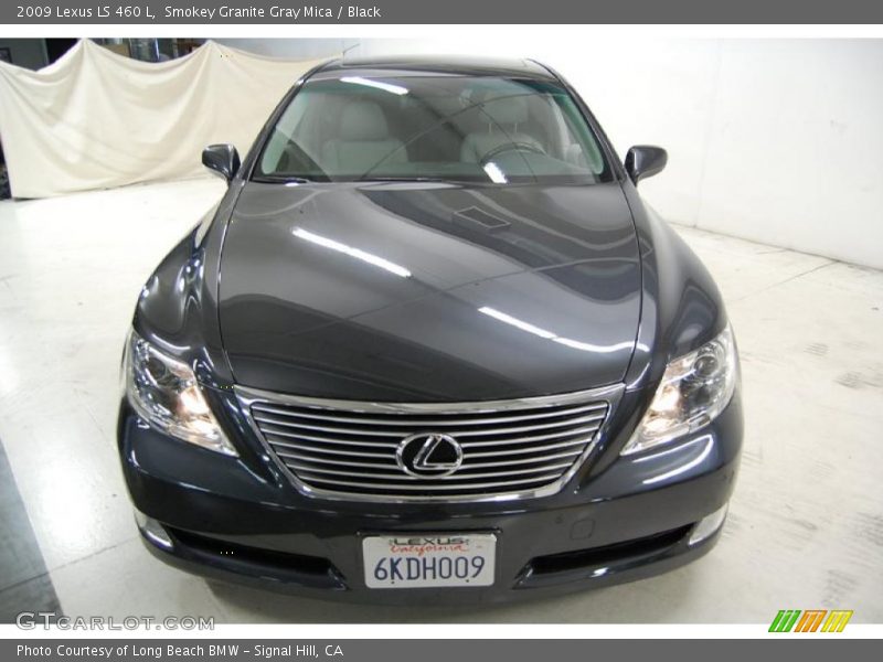 Smokey Granite Gray Mica / Black 2009 Lexus LS 460 L
