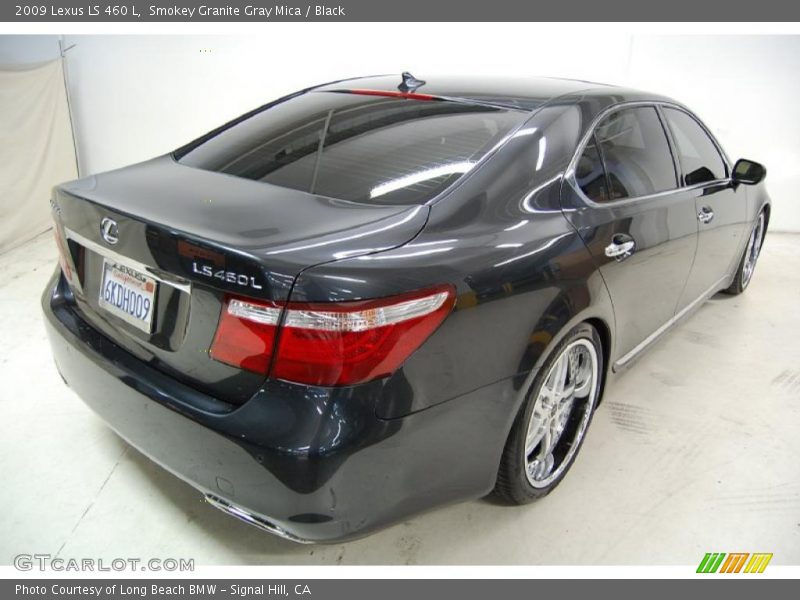 Smokey Granite Gray Mica / Black 2009 Lexus LS 460 L