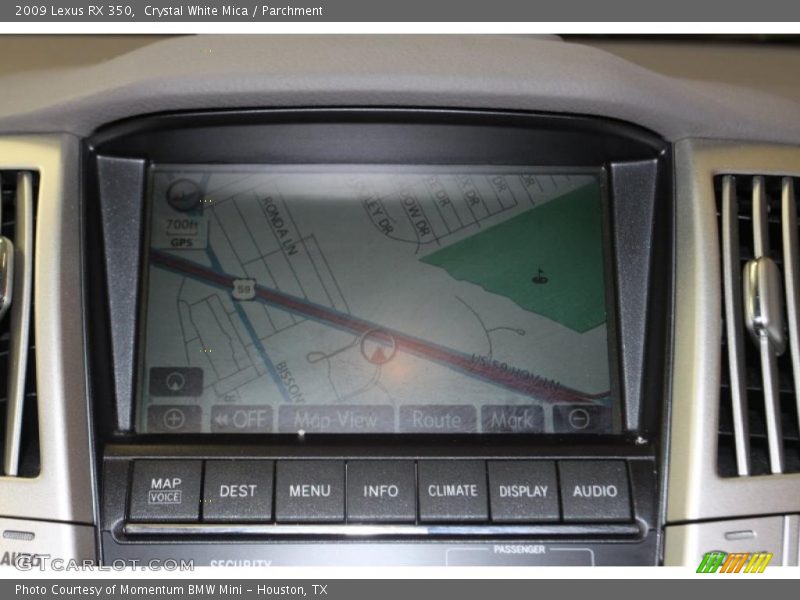 Crystal White Mica / Parchment 2009 Lexus RX 350