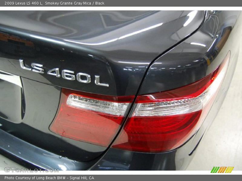 Smokey Granite Gray Mica / Black 2009 Lexus LS 460 L